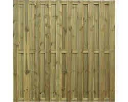 Intergard Schutting tuinscherm Multi 19 planks 180x180cm
