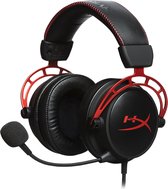 Bol.com HyperX Cloud Alpha Pro Gaming Headset - PC PS4 PS5 Xbox One & Xbox Series - Zwart/Rood aanbieding