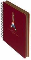 D5129-1 Dreamnotes notitieboek vuurtoren 13 x 18,5 cm rood