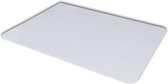 vidaXL - Beschermingsmat voor laminaatvloer - PVC - Wit - 90 cm x 120 cm - Vuilafstotend - Geluiddempend