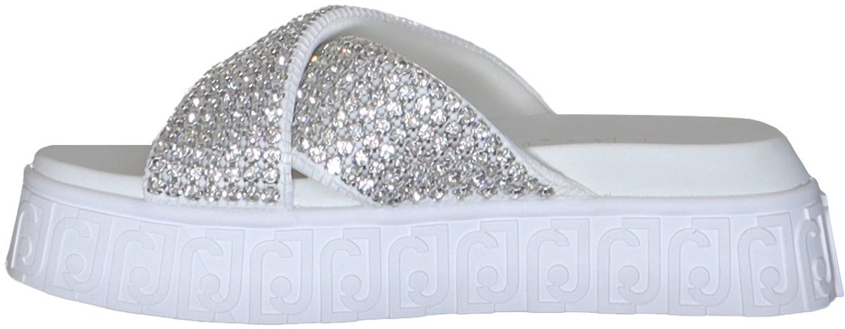 Liu Jo - witte sandalen met strass - 40