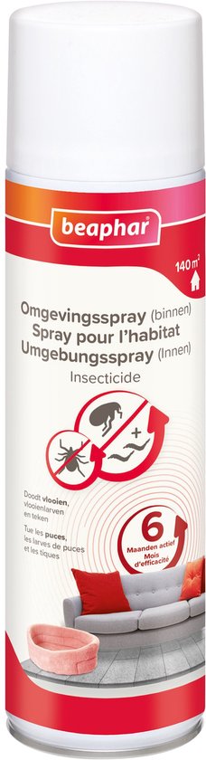 Beaphar Vlooienmiddel Omgevingsspray 500 ml