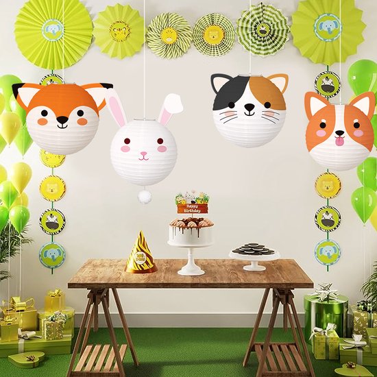 LUQ - Hond - Lampion - Sint Maarten - Lampionstokje - Zonder - Lichtje - Dieren - TrekLampion - Papier - Kind - 1 Stuk — afbeelding 3