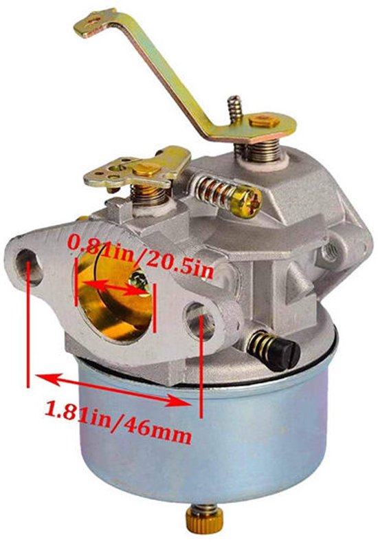 Geschikt voor 632230 632272 Carburateur Vac 47279 47261 65582V Deere 624D van Merkloos	 — afbeelding 2