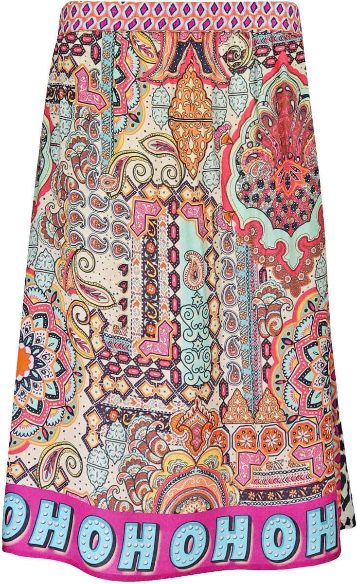 Frogbox • paisley midi rok • maat 36