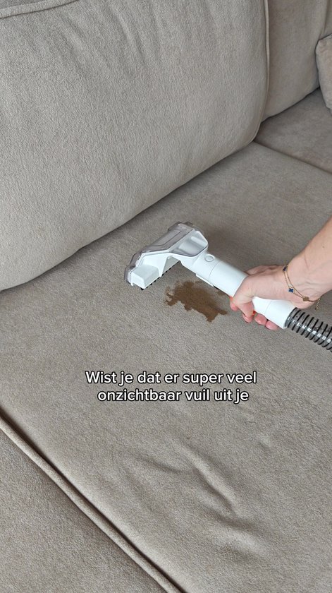 GoScrub® Professionele Tapijtreiniger – Vlekkenreiniger & Bank Reiniger – Voor Bank, Auto, Matras – Inclusief Schoonmaakmiddel – Reinigingsmachine - Zetelreiniger