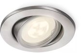 Philips Fresco plafond inbouwspot voor buiten - RVS