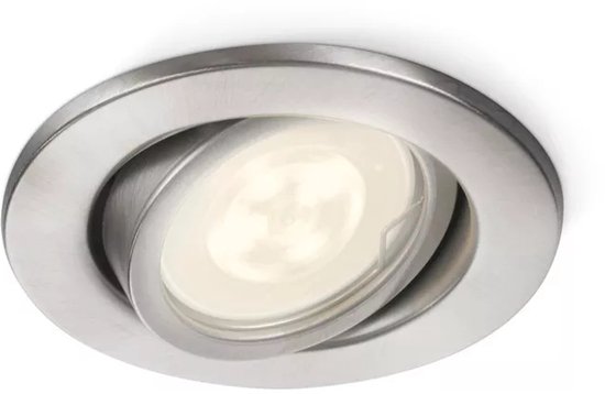 Philips myGarden Fresco Spot encastré - LED - acier inoxydable
