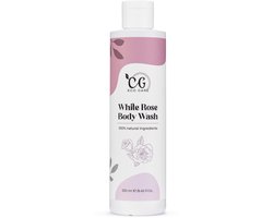CG EcoCare White Rose Body Wash – 100% Natuurlijke Douchegel – Vegan – Dierproefvrij – Met Niacinamide & Vitamine E – Hydraterend & Kalmerend – Vrij van sulfaten & parabenen - 250ml