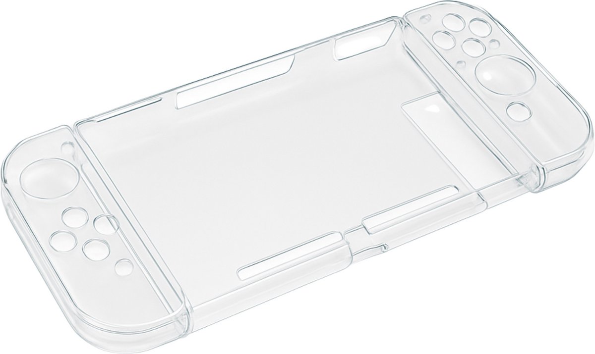 Anti-slip TPU Case Transparant Geschikt voor Nintendo Switch- Shock Case Geschikt voor Nintendo Switch - Beschermhoesje Geschikt voor Nintendo Switch - Silicone hoesje Geschikt voor Nintendo Switch - Beschermend hoesje