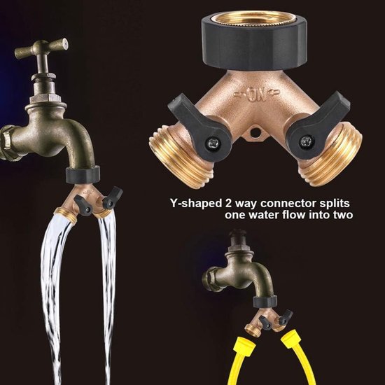 Messing Draaikoppeling 3/4 x 1 - Accessoire voor Dieselpompen