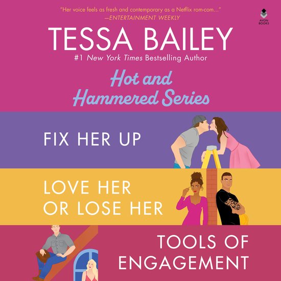 Tessa Bailey Book Set 1 DA Bundle - cover