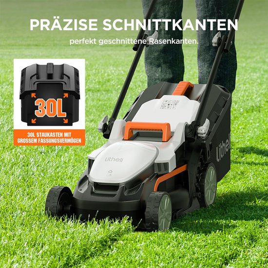 Grastrimmers met Accu - Kantenmaaier Elektrisch - Grasmaaier van Merkloos	 — afbeelding 4