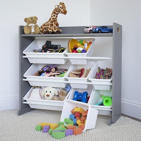 Organisateur de jouets Humble Crew Inspire avec étagère et 9 rangements