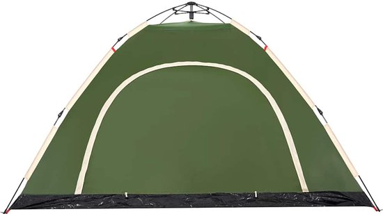 vidaXL - Tent - 5-persoons - snelontgrendeling - groen van Vidaxl — afbeelding 5