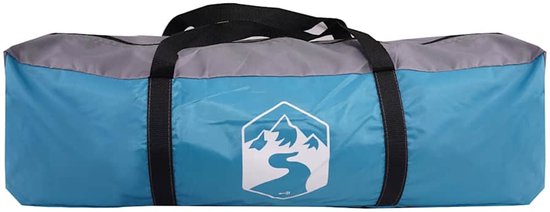 vidaXL - Koepeltent - 4-persoons - waterdicht - blauw van Vidaxl — afbeelding 3