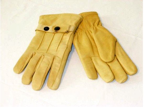 Gants Western en cuir Gants d'équitation cowboy en cuir taille 2XL
