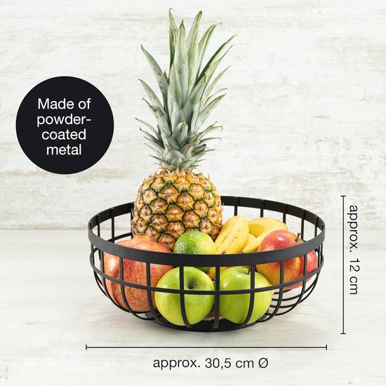 Corbeille à Fruits En Métal – Style Vintage – Reproduction XIXe – Gris – 2022