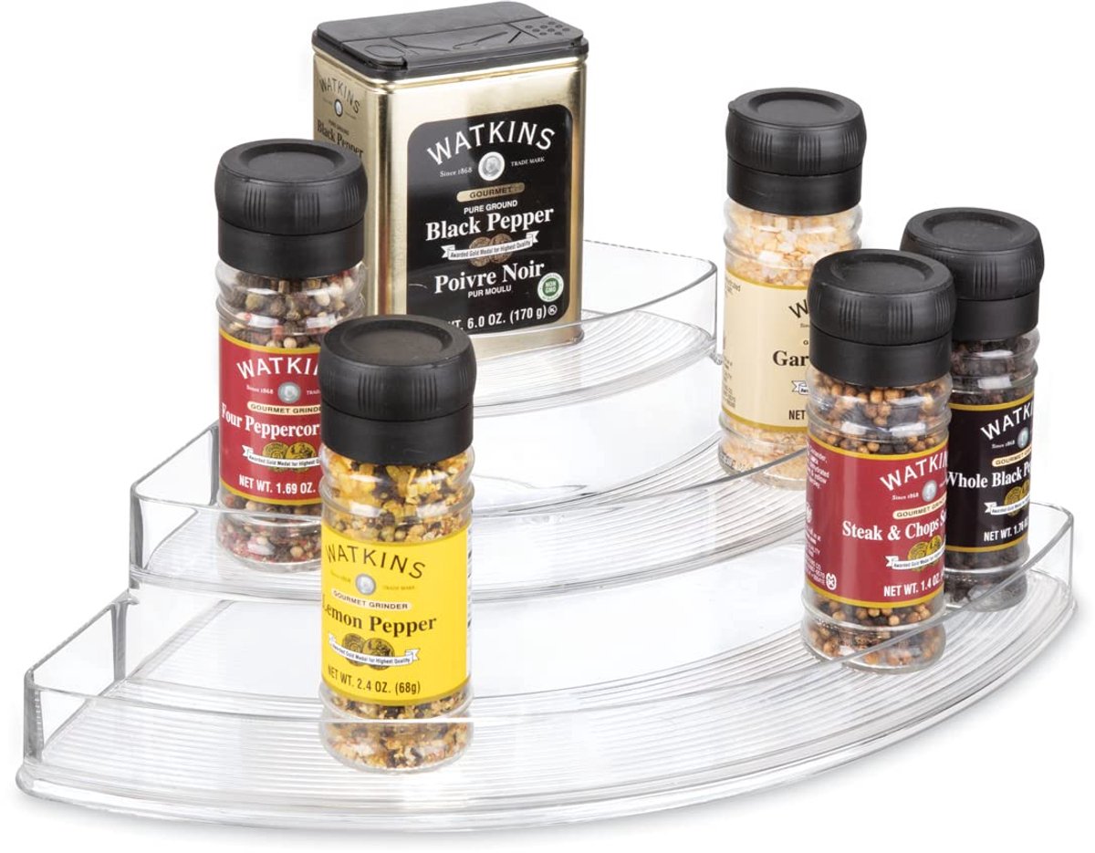 Unyqoos® Ruimtebesparend Keukenrek met Drie Niveaus voor Kruiden en Meer