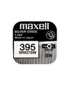 1 stuk - Maxell 395 SR 927 SW Silver Oxide horlogebatterij