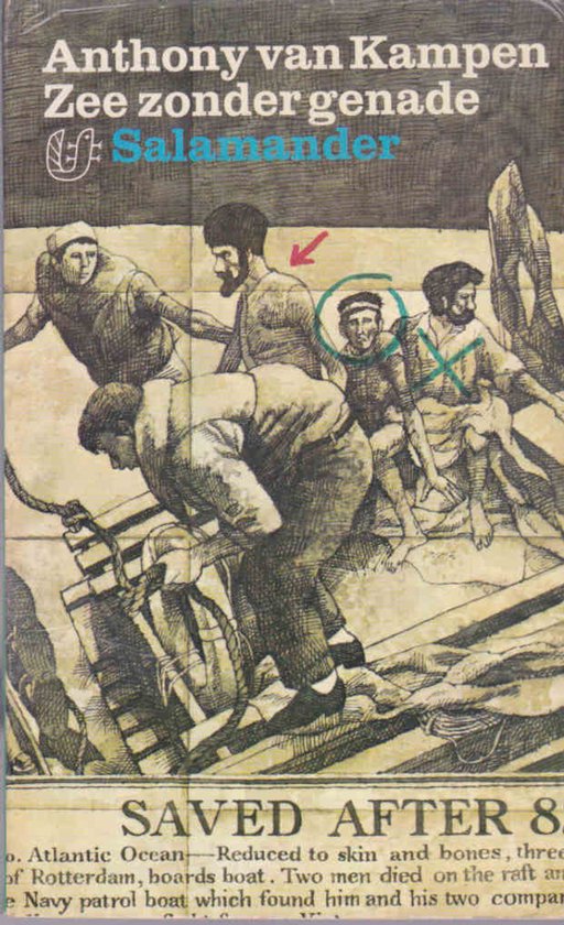 Zee zonder genade - cover