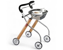 Let's Go Indoor rollator - Beuken/zilver - Trustcare