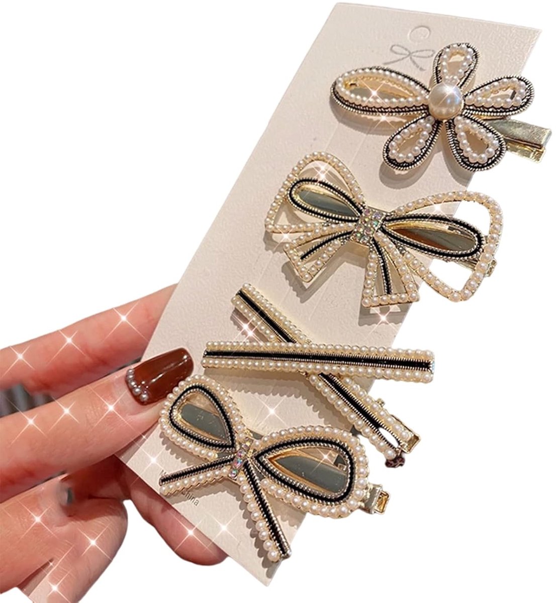 Haarspeldjes Set Schattige Haarspeldjes Pins Boho Fancy Haarspeld Accessoires Hoofddeksels Styling Tools Cadeaus voor Vrouwen Decoratieve Bruiloft
