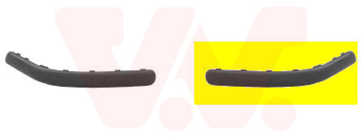 Van Wezel - BUMPERLIJST VOOR VW GOLF IV 1997-2006 1J6807792AGRU