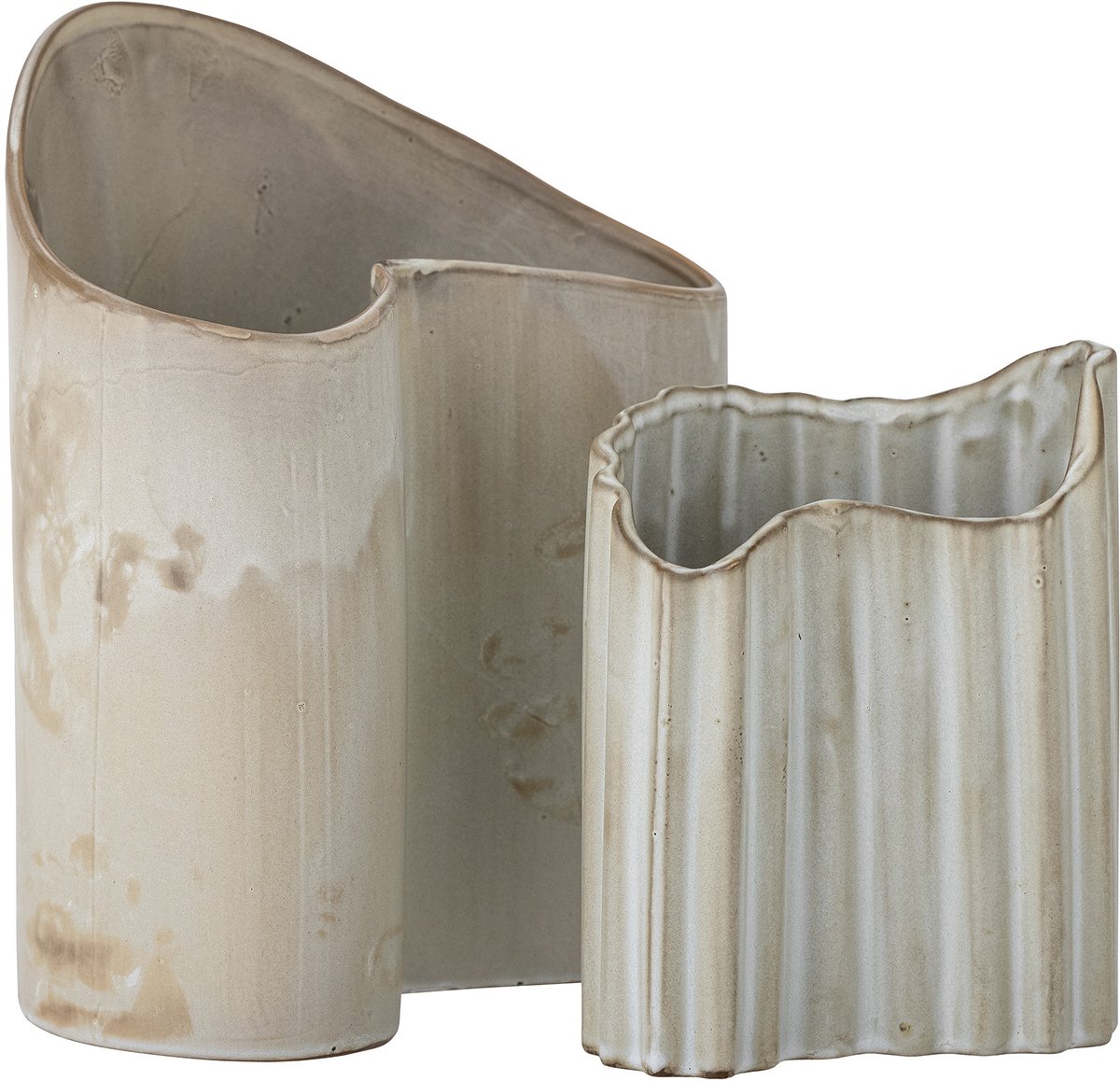 Henaj Vaas - Bruin - Aardewerk