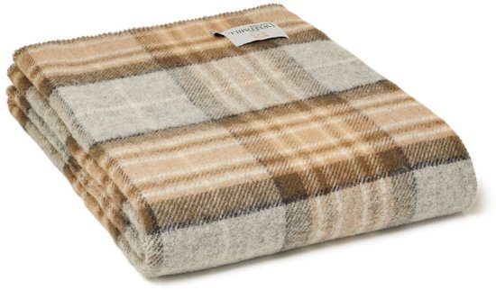 Plaid zonder franje Tartan McKellar - 150x200 - Nieuw Wol - Tweedmill UK