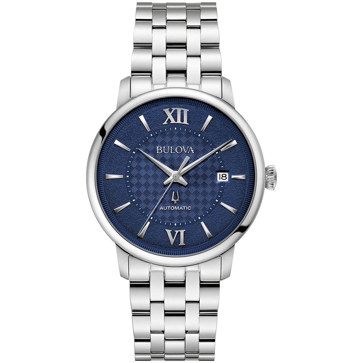 Bulova Hudson 96B447 Horloge - Staal - Zilverkleurig - Ø 39 mm