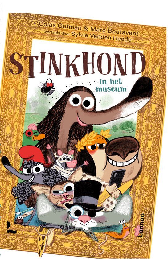 Stinkhond - Stinkhond in het museum - cover