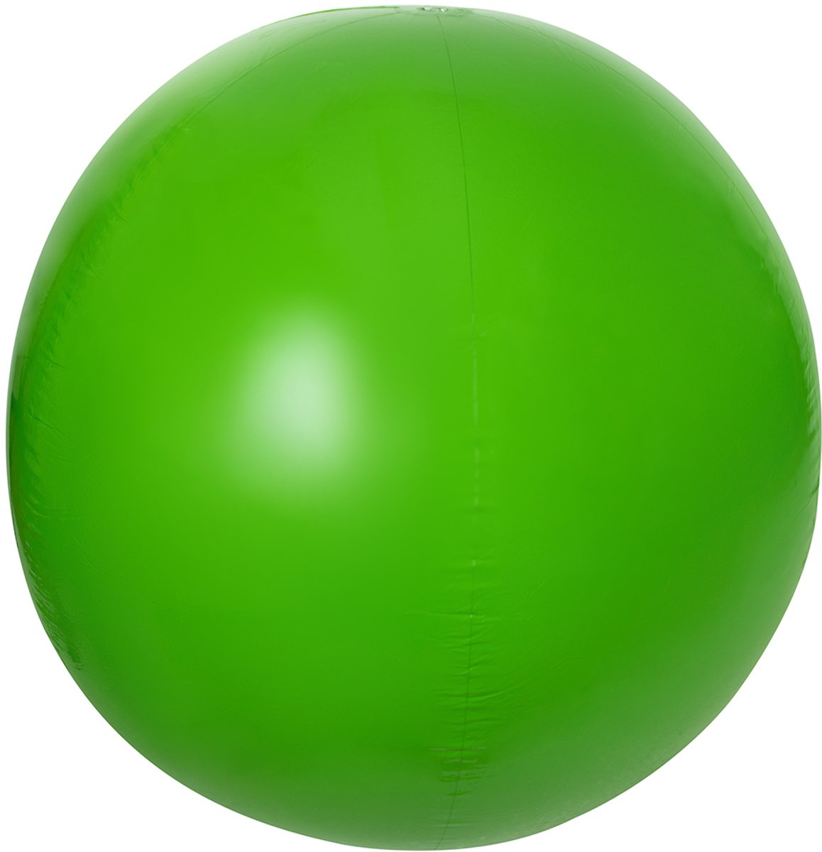 Opblaasbare Megabal 0.2 mm met een diameter van 115 cm groen