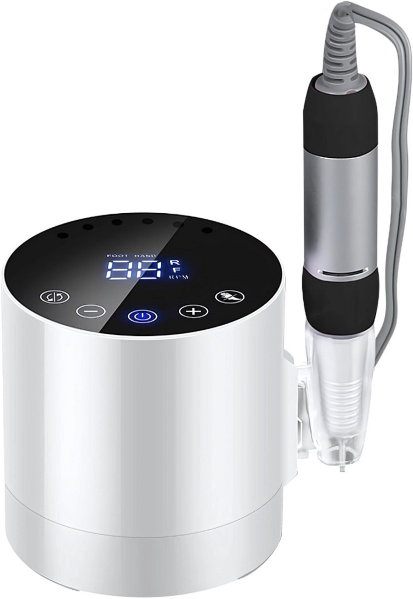 Livista Elektrische Nagelvijl - Nagelfrees Complete Set 35000 RPM - Manicure & Pedicure - Wit