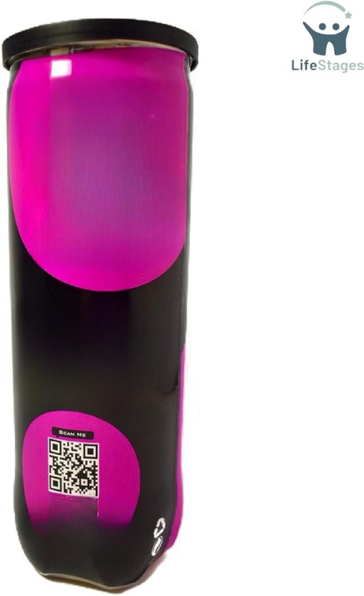 LifeStages - Padel Ballen - 9 Ballen Drukballen Voor Training En Oefening