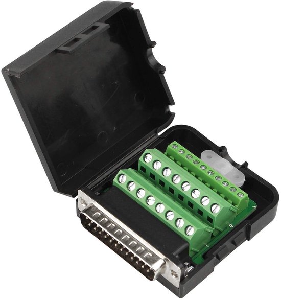 BRIEFCEC DB37 Adapter D-SUB RS-232 RS485 Serial To 37-Pin Solderless Terminal Block Signal Module With Insulated Pad (1 Female