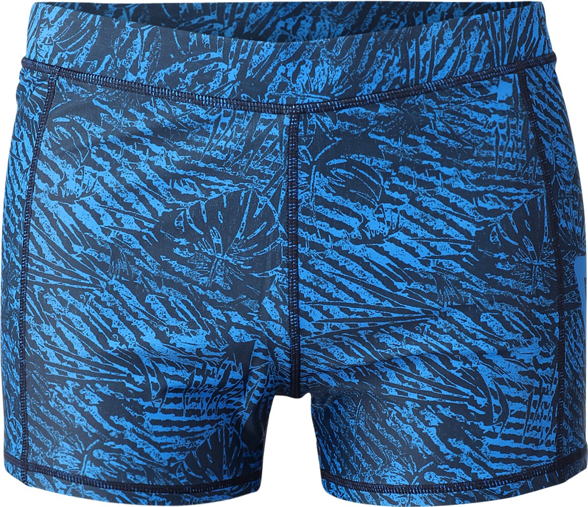 Brunotti Samier Reflection Strakke Zwembroek Night Heren Sportieve Zwem Trunks Zwem boxer Flexibele Fit S Blauw