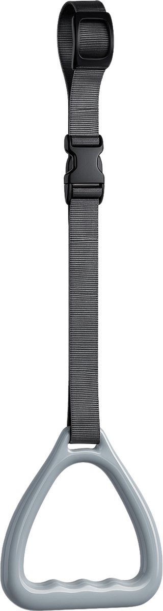 Handgreep bedpapegaai met riem - Triangel handgreep - Opstahulp bed - Verstelbaar - losse handgreep voor bedpapegaai - met riem