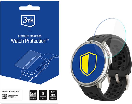 Protection ARC 3MK pour montre Amazfit Active 2