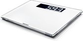 Bol.com Soehnle - personenweegschaal - digitaal - XL (35 x 30) - glas - wit - weeghistorie - streefgewicht - BMI - doorweegfunct... aanbieding