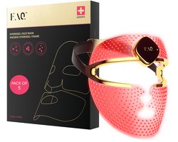 FAQ 202 Geavanceerd 8-kleuren Lichtmasker + Glass Skin Collagen Gezichtsmasker Bundel – Hydraterende Huidverzorging – Kalmerende & Balancerende Gezichtsmaskers