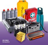PrepPack PRO - #1 Hét Noodpakket voor thuis, ook bij stroomuitval (o.a. gasstel, noodradio, waterfilter en powerbank)