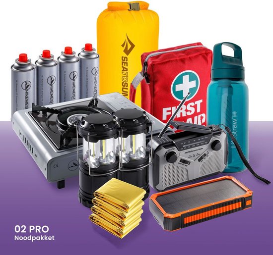 PrepPack PRO #1 Hét Noodpakket voor thuis
