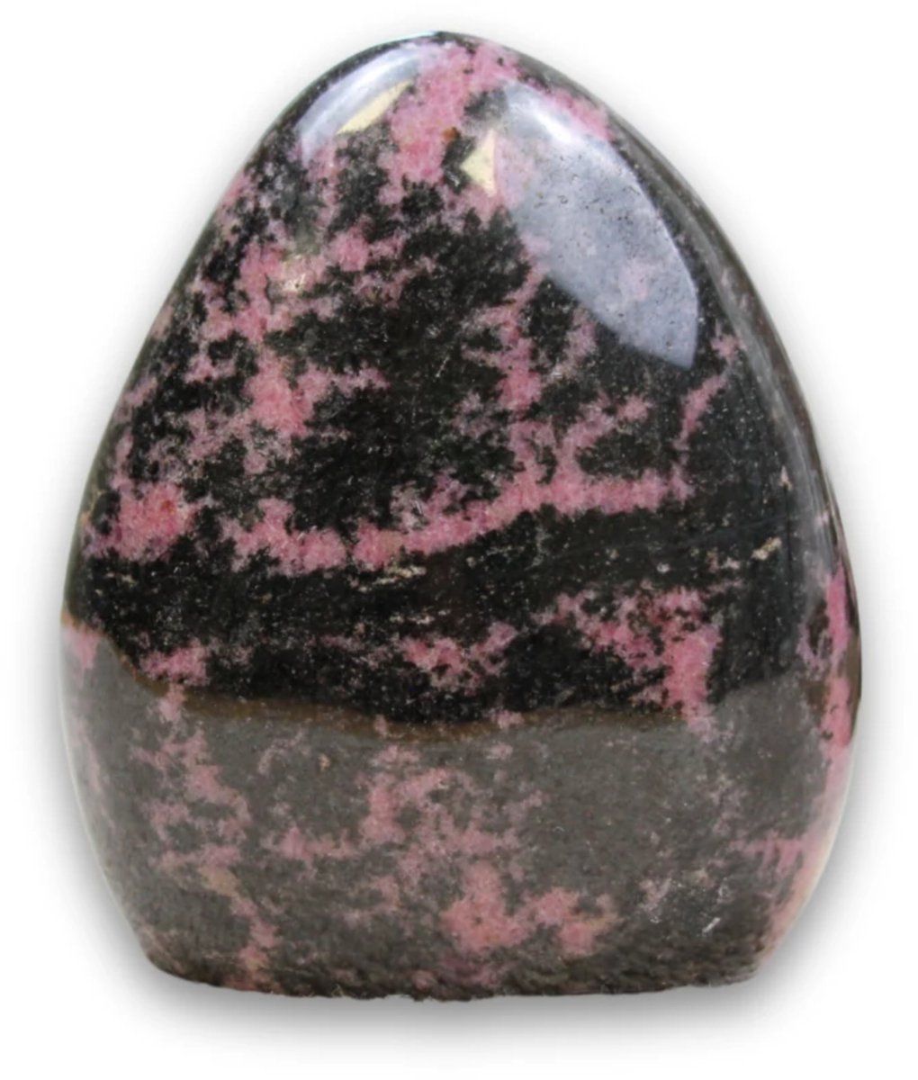 Ruben Robijn Rhodoniet sculptuur nr.07 Roze zwart