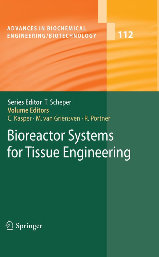 Bioreactor Systems for Tissue Engineering - cover