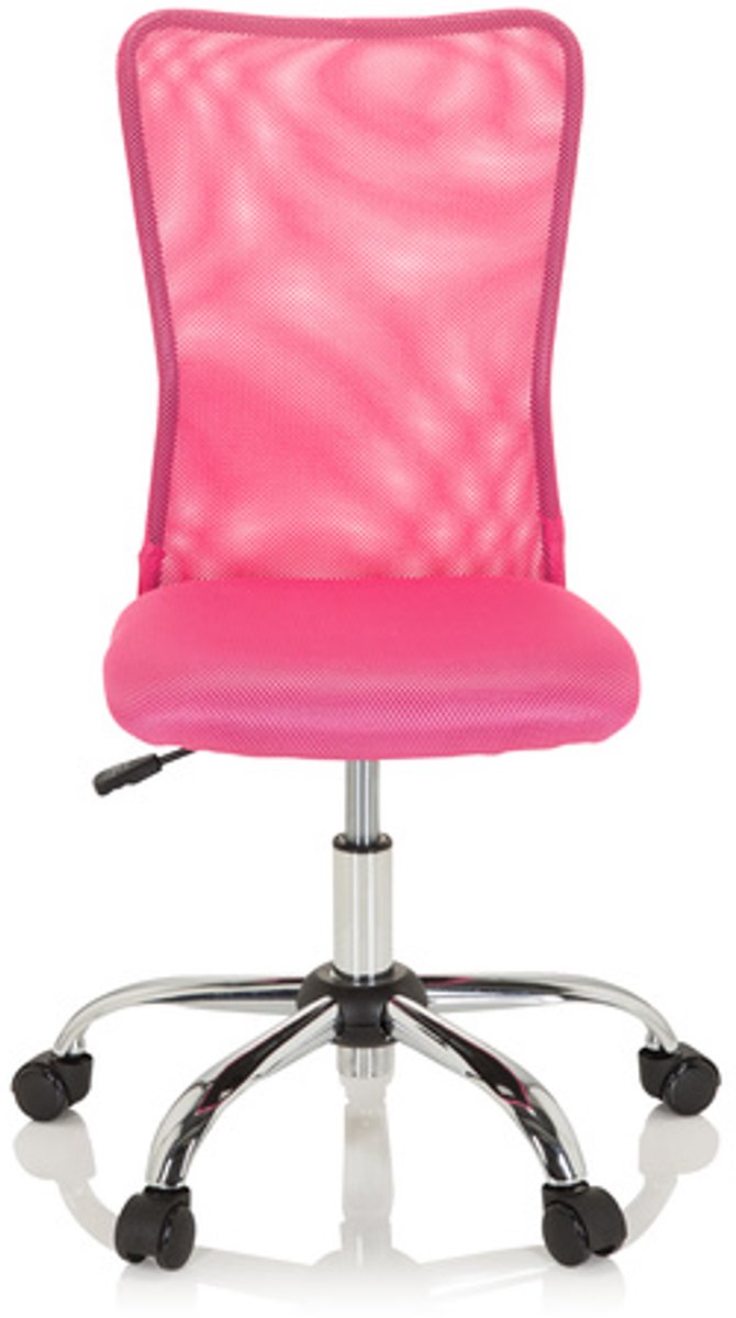 hjh office Kinder bureaustoel KIDDY NET I Netstof roze hjh OFFICE