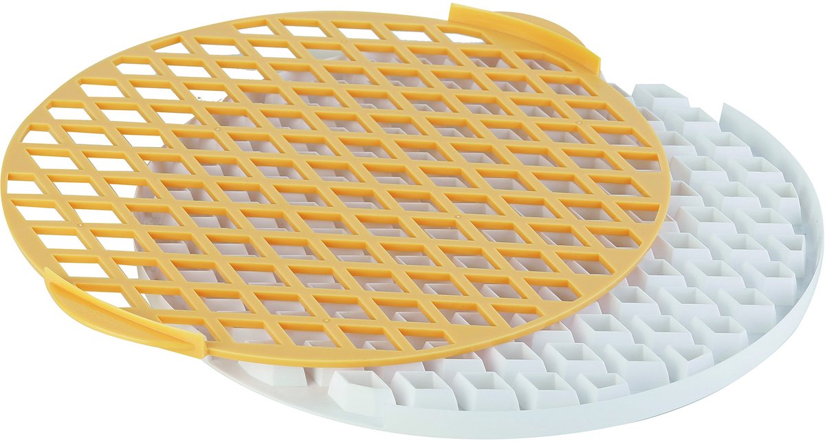Ibenzoa® Perfecte Uitsteker voor Deeg met Uniek Design en Makkelijk Gebruik, Diameter 30 cm