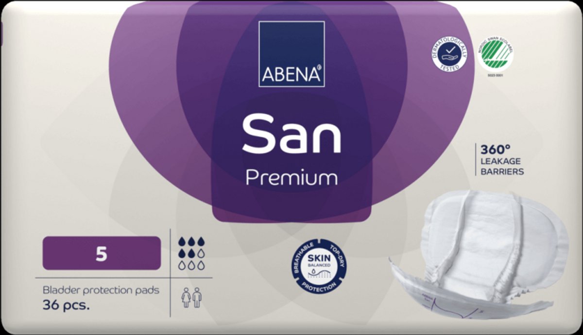 Abena San Premium 5 - 8 pakken van 36 stuks