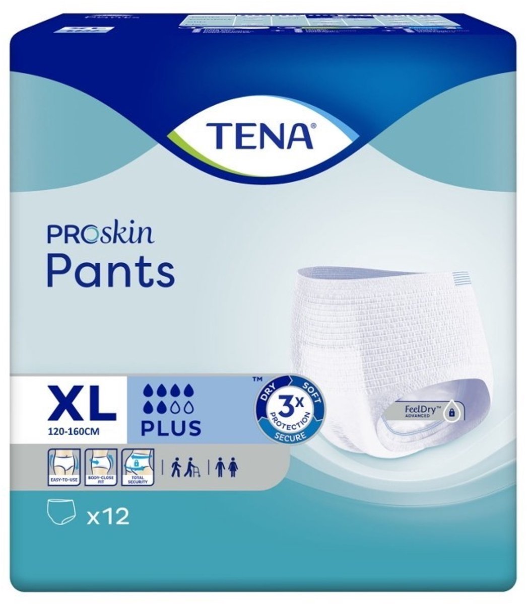TENA Pants Plus ProSkin Extra Large 12 stuks