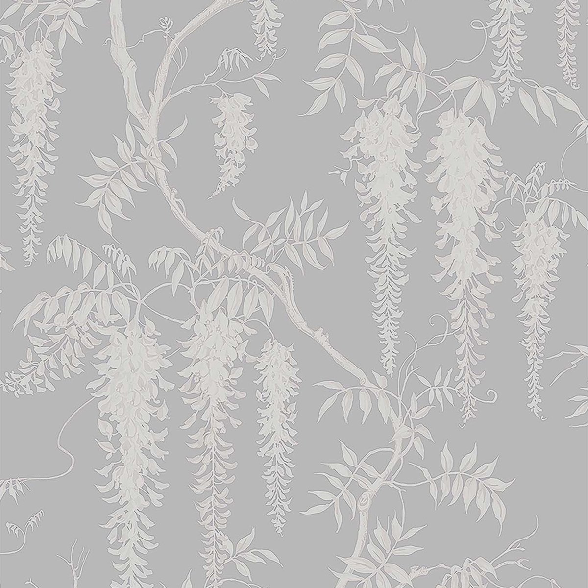Next vliesbehang Wisteria Trails grijs 10mx52cm